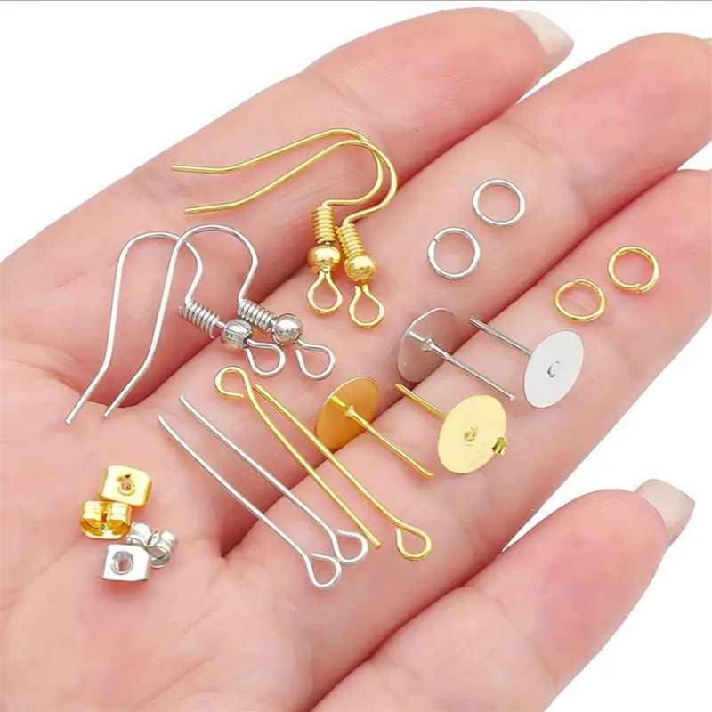 1 Set Box Ear Hook Single Loop – Jewelry Making Organizer recenzja i cena