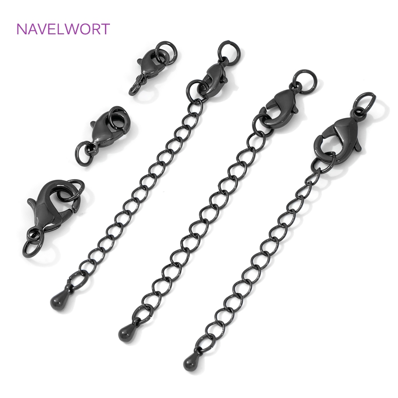 Black Color Brass Lobster Clas – Jewelry Making Metal Supplies recenzja i cena