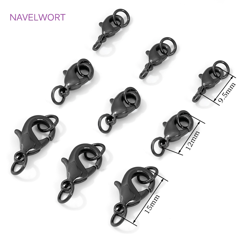 Black Color Brass Lobster Clas – Jewelry Making Metal Supplies recenzja i cena