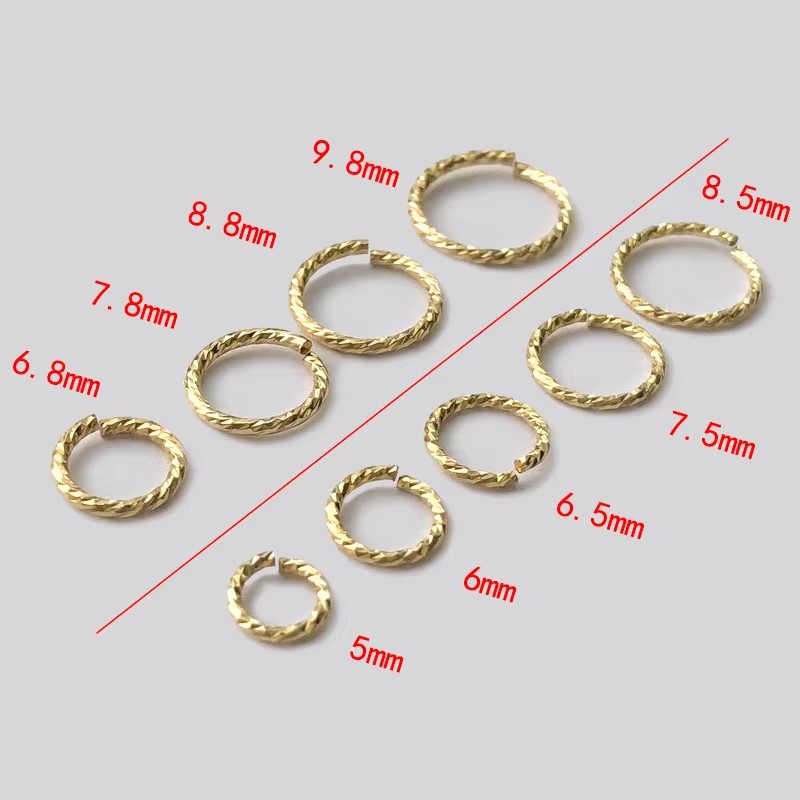 14K Gold Filled Sparkle Closed – Jump Ring Assorted recenzja i cena