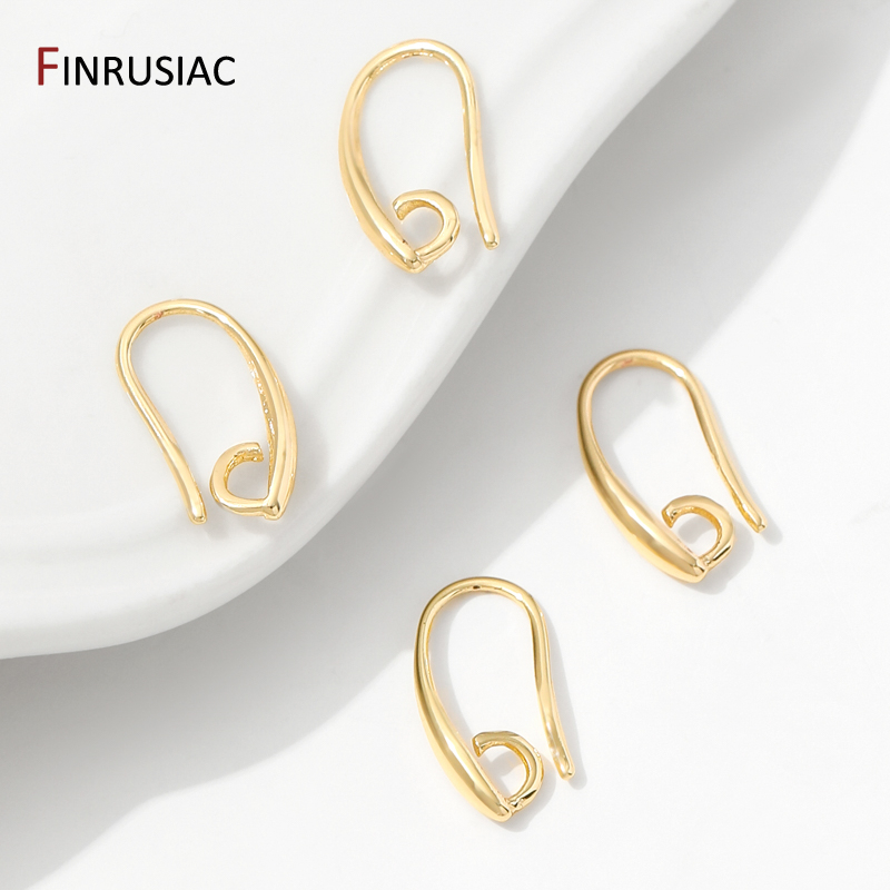 14K Gold Plated Brass Smooth E – Jewelry Making Metal Supplies recenzja i cena