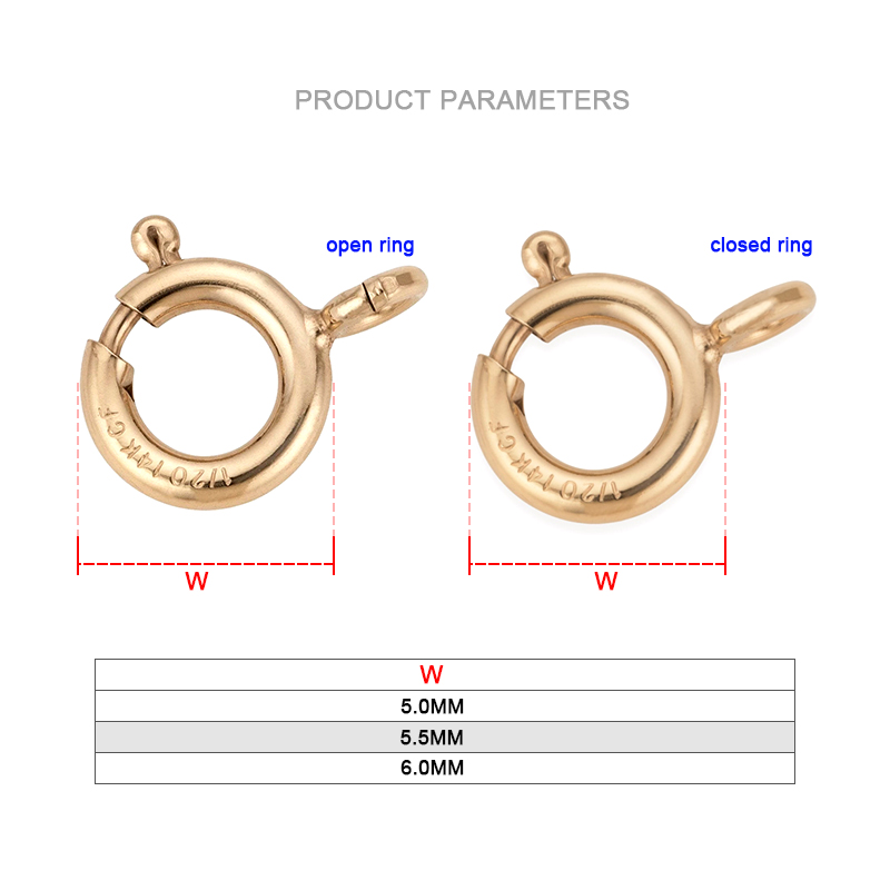 14K Gold Filled Spring Ring Cl – Jewelry Making Kit For Adults recenzja i cena