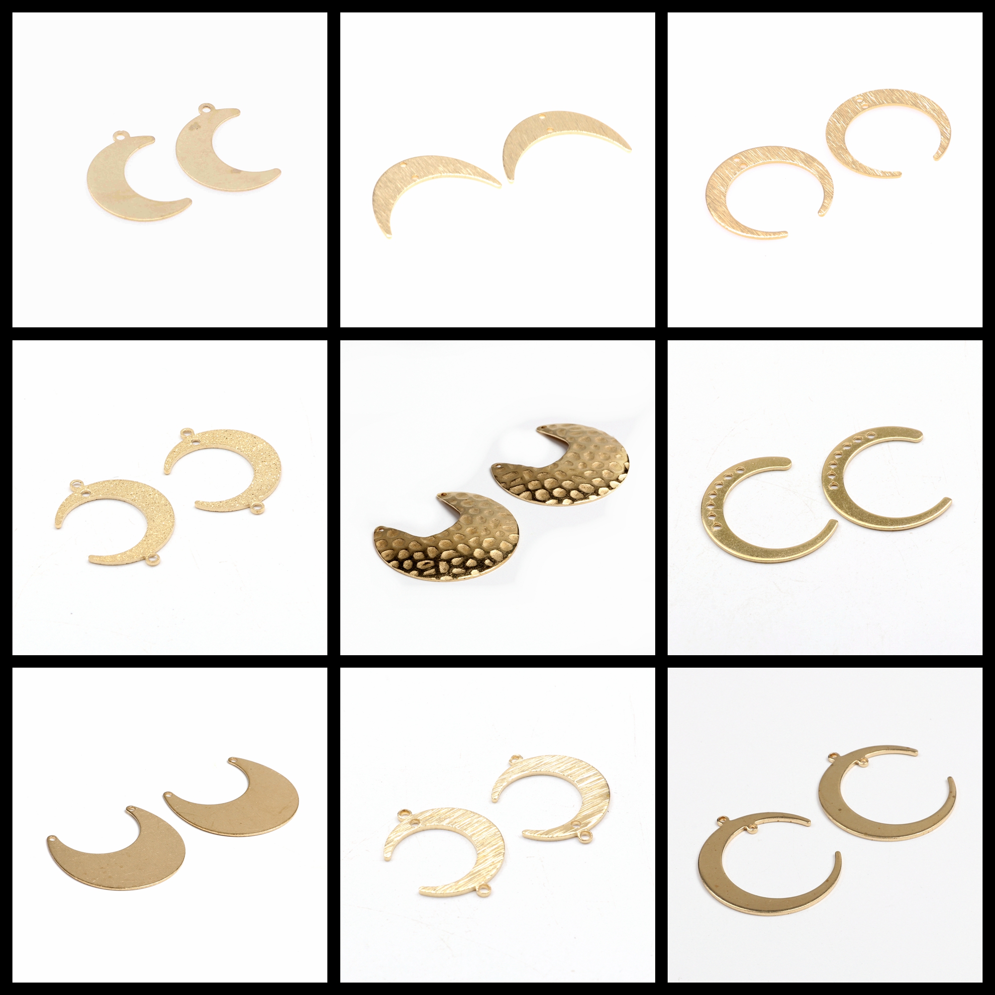 Hammered Brass Charms,Moon Sha – Jewelry Making Hammer recenzja i cena